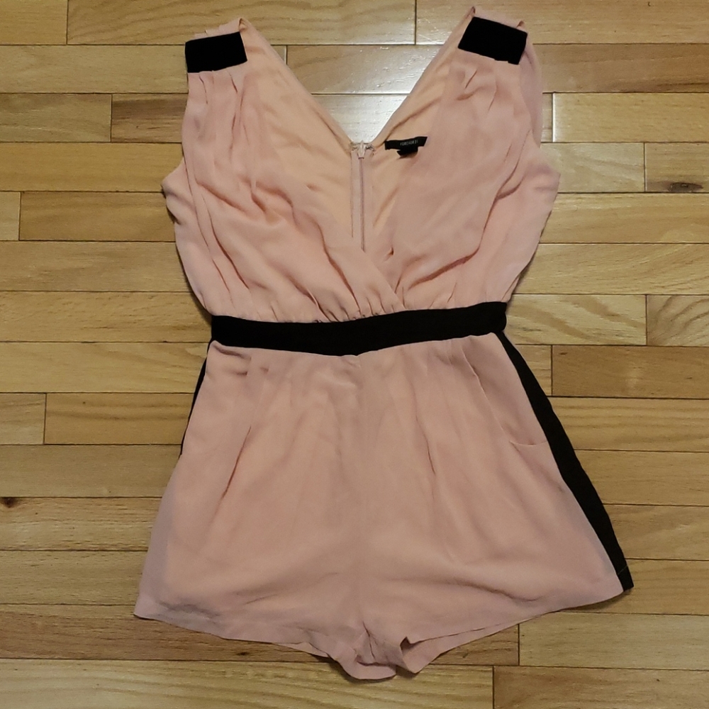 Forever 21 pink romper